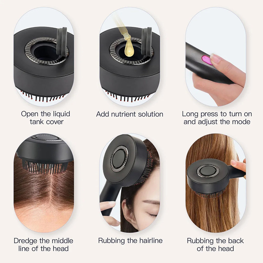 FIVOX LumiScalp™ – Infrared Oil Comb & Scalp Massager