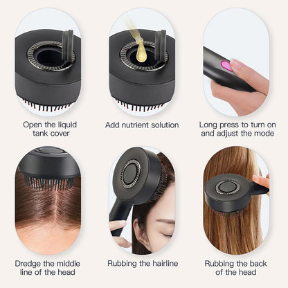 FIVOX LumiScalp™ – Infrared Oil Comb & Scalp Massager
