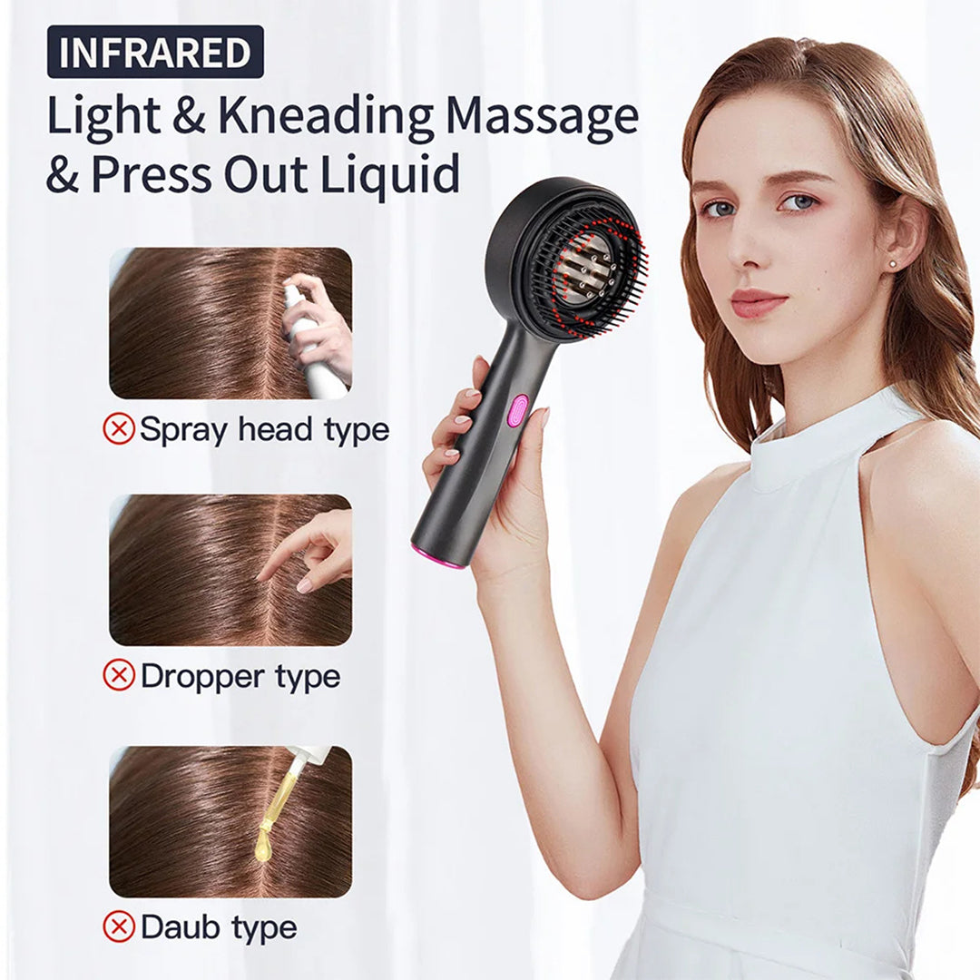 FIVOX LumiScalp™ – Infrared Oil Comb & Scalp Massager