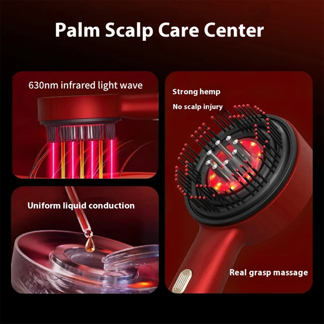 FIVOX LumiScalp™ – Infrared Oil Comb & Scalp Massager