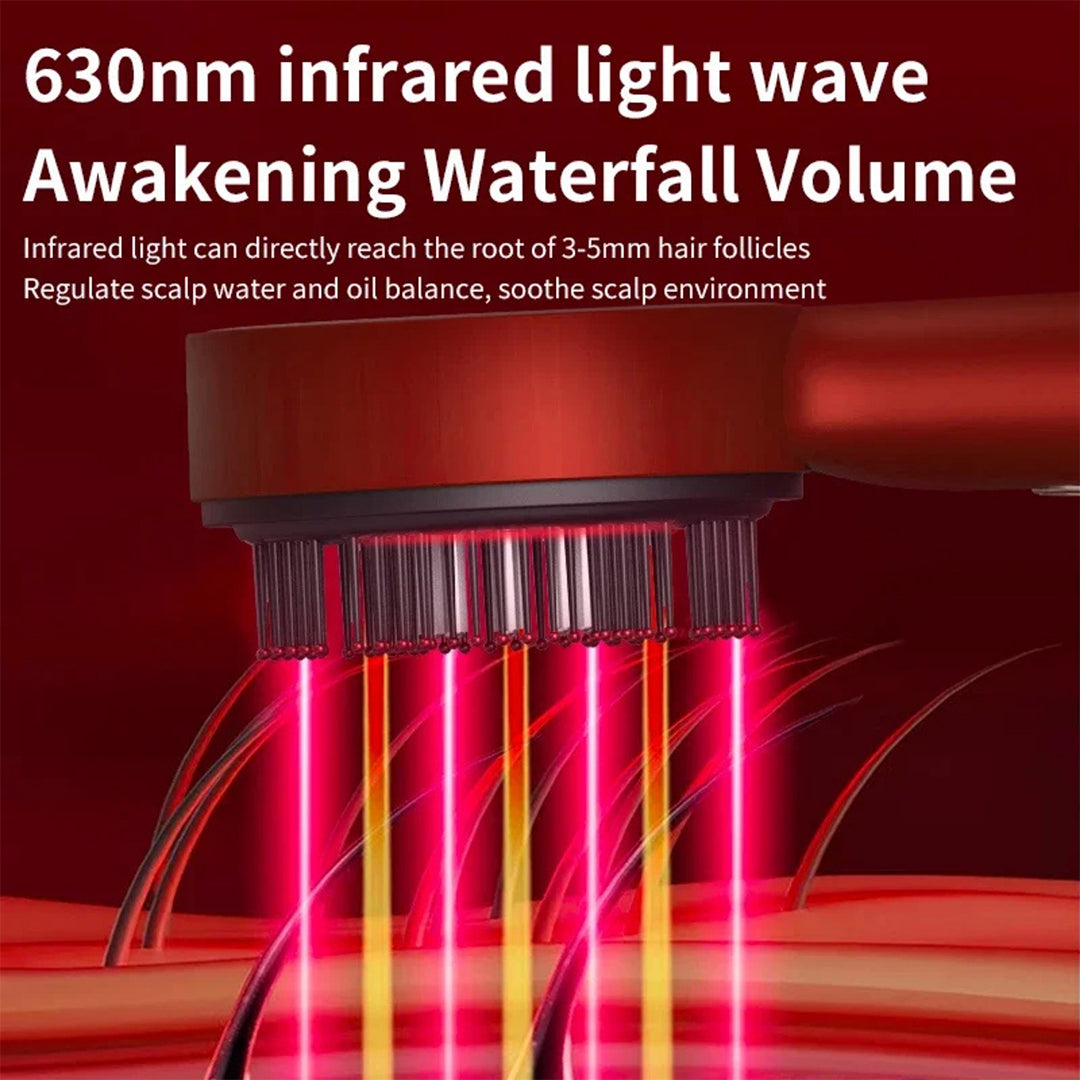 FIVOX LumiScalp™ – Infrared Oil Comb & Scalp Massager