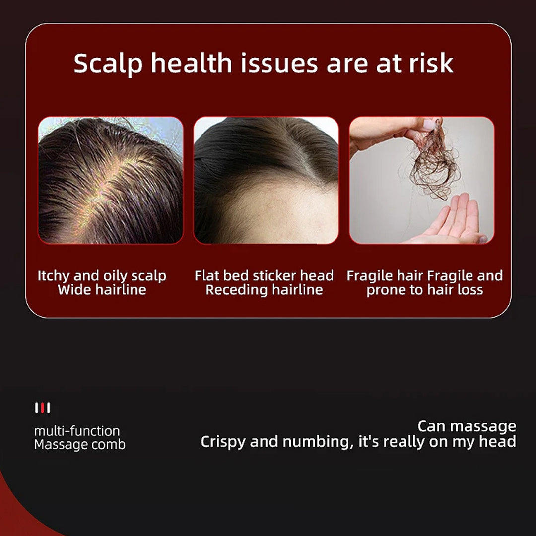 FIVOX LumiScalp™ – Infrared Oil Comb & Scalp Massager