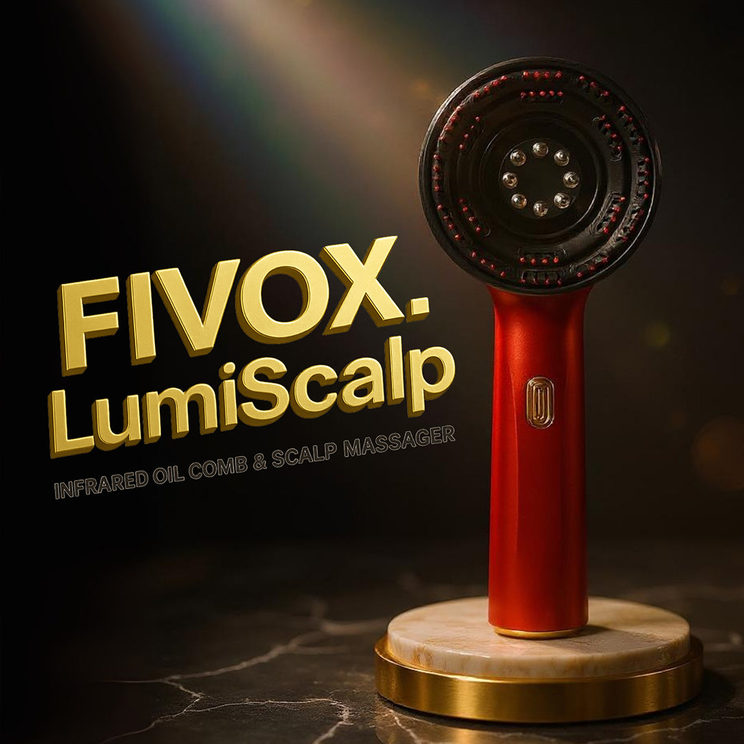 FIVOX LumiScalp™ – Infrared Oil Comb & Scalp Massager